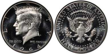 1964 50C QDO FS-105 PR65CAM