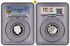 2005 10C Silver PR69DCAM