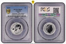 2015 $1 NRL Ag Moments That Matter MS69