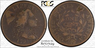 1794 1C Head of 1794 N1BN