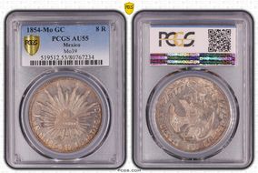 1854-Mo GC 8 R Mo39 AU55