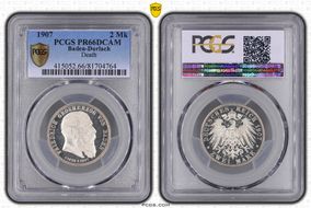 1907 2 Mk Death J-36 PR66DCAM