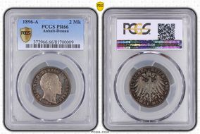1896-A 2 Mk J-20 PR66