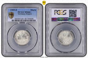 1909-E Mark J-17 MS66+