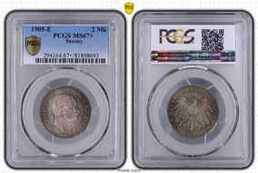 1905-E 2 Mk J-134 MS67+