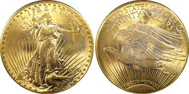 1926-D $20 MS63