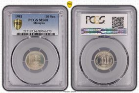 1981 10 Sen MS68
