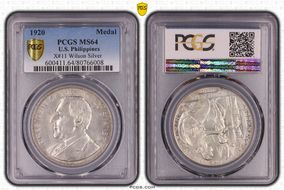 1920 SC$1 HK-449, Wilson Dollar MS64