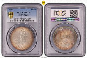 1903 Peso MS63