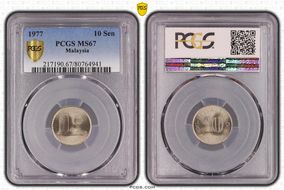 1977 10 Sen MS67