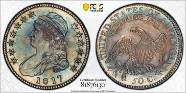1817 50C MS63