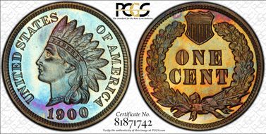 1900 1C PR67+ RB