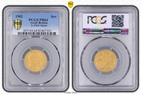 1902 Sov S-3969 Matte PR64
