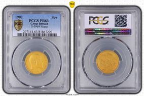 1902 Sov S-3969 Matte PR63