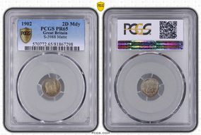 1902 2D S-3988 Matte PR65