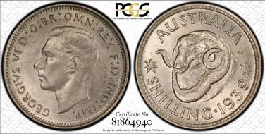 1939(m) Shil KM-39  Ag AU58