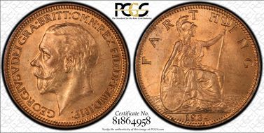 1934 1/4D S-4061 MS66RD