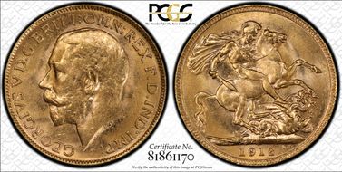 1912-P Sov S-4001 MS63