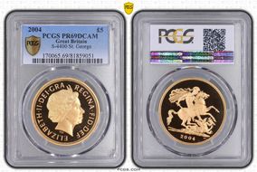 2004 £5 S-SE7 St. George PR69DCAM