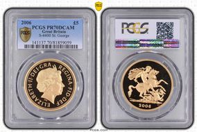 2006 £5 S-SE7 St. George PR70DCAM