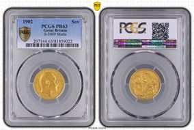 1902 Sov S-3969 Matte PR63