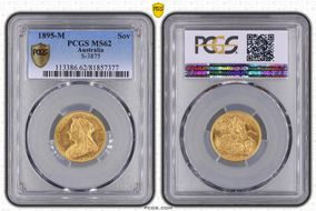 1895-M Sov S-3875 MS62