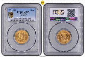 1913-S Sov S-4003 MS65
