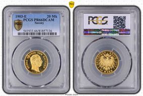 1903-E 20 Mk J-266 PR66DCAM