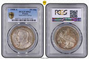 1908-A P5 Mk Sch104G5 Silver PR63