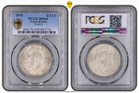 1914 1/2 Cr S-4011 MS64