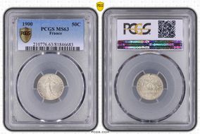 1900 50C Gad-420 F-190 MS63