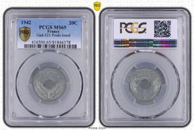 1942 20C Gad-321 MS65