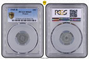 1945-B 10C Gad-292 F-143 MS65