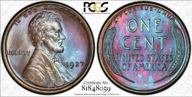 1927 1C MS65BN