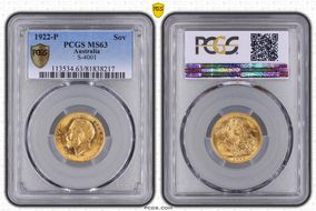 1922-P Sov S-4001 MS63