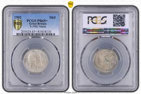 1902 Shil S-3982 Matte PR65+