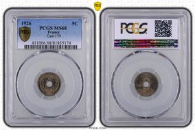 1926 5C Gad-170 F-122 MS68