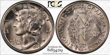 1935-S/S 10C RPM, FS-501 MS64