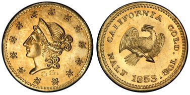 1853 G50C BG-411 Eagle MS62