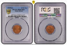 1933(C) 1/12 An SW-8.583 MS67RD