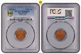 1932(C) 1/12 An SW-8.581 MS66RD