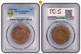 1939 (m) 1D MS62BN