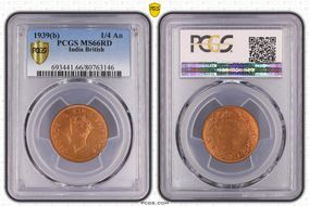 1939(B) 1/4 An MS66RD