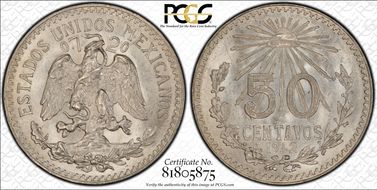 1942-M 50C KM-447  Ag MS63