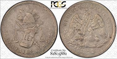 1872-CH M 25C VF30