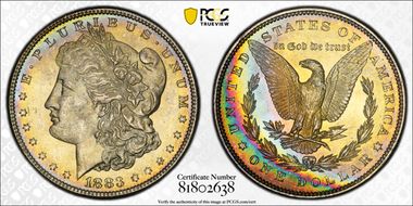 1883 $1 MS64