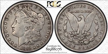 1892-O $1 N1