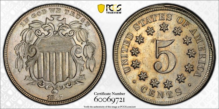 Cert 60069721 - Coin Image