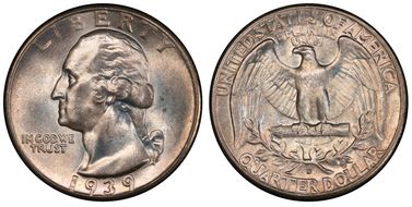 1939-D 25C MS67+