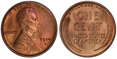 1914-D 1C MS64RD